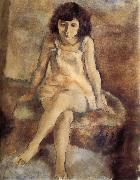 Jules Pascin Be seated lass oil painting picture wholesale